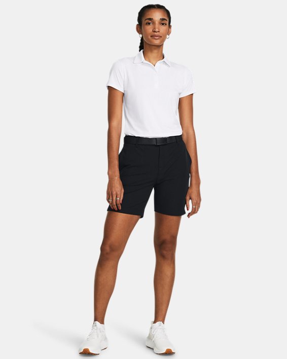 Shorts UA Drive de 18 cm para mujer, Black, pdpMainDesktop image number 2
